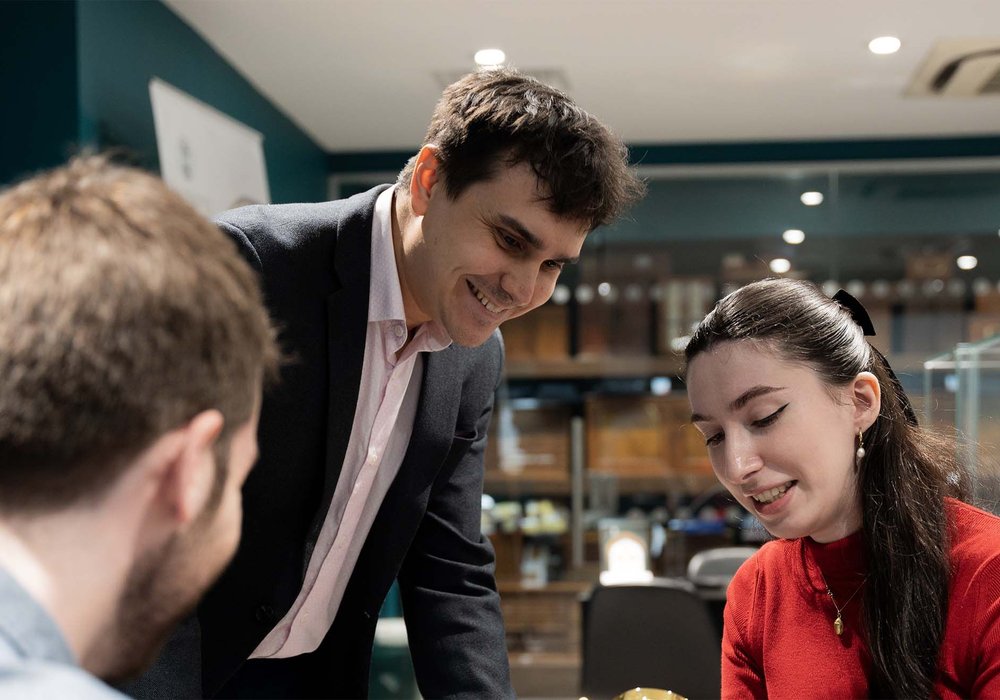 Specialists in the 399 Strand showroom